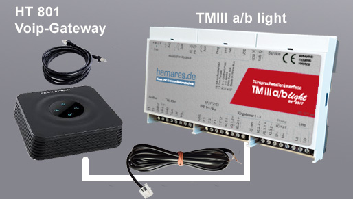TMIII a/b mit VOIP Adapter